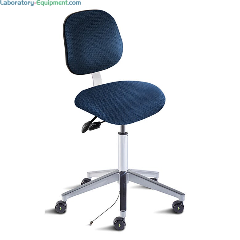 Biofit Elite Series Navy High Bench Chair, Ergonomic, 22