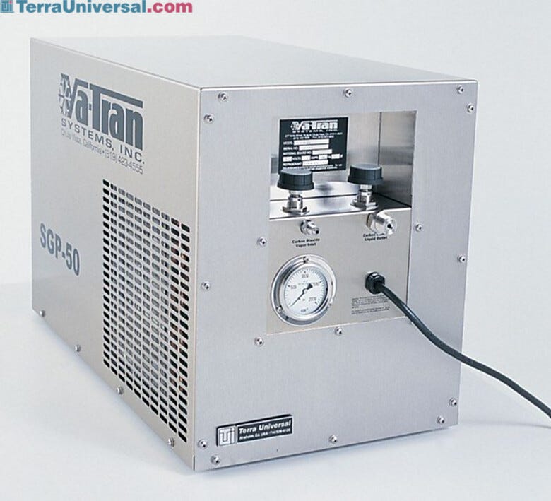 Easy to use: Simply connect to a CO2 source. | 4545-13 displayed