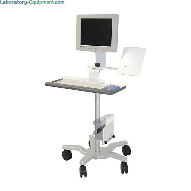 GCX Medical Computer Carts makes it easy for healthcare providers to integrate information and technology in existing medical spaces  |  9600-76 displayed
