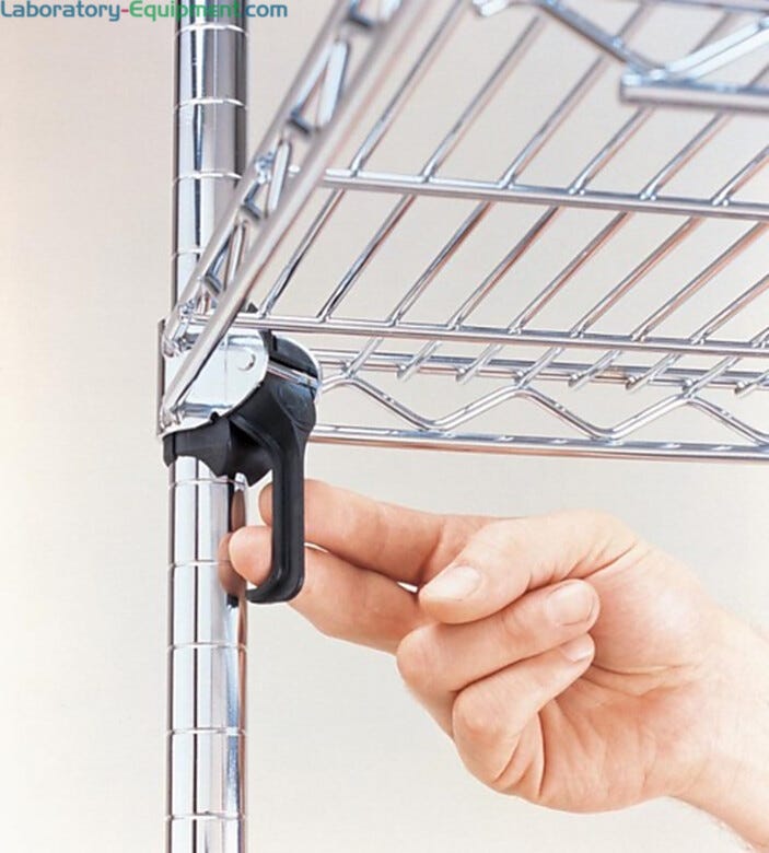 Enables you to adjust shelf levels quickly and easily | 1697-33 displayed