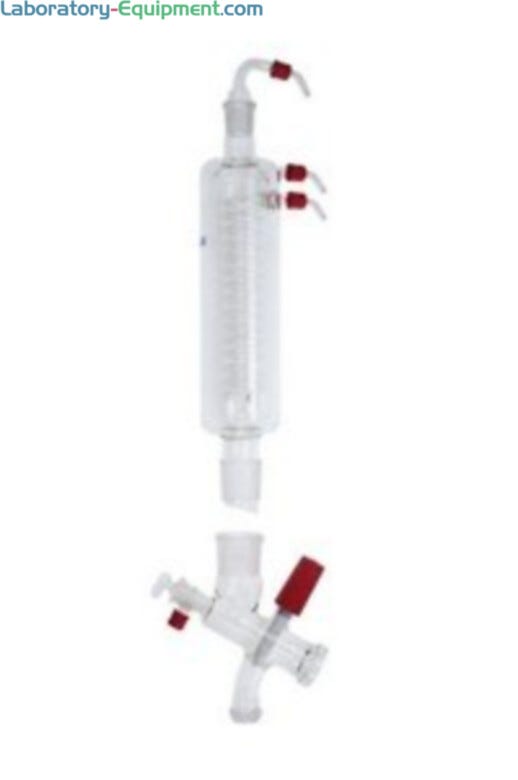 Vertical condensers, vertical-intensive condensers with manifold and dry ice condensers efficiently feed solvent  |  6924-30 displayed