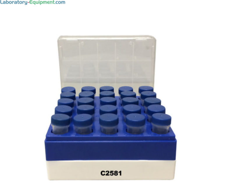Fully autoclavable cryogenic storage box with pull-off lid by MTC Bio