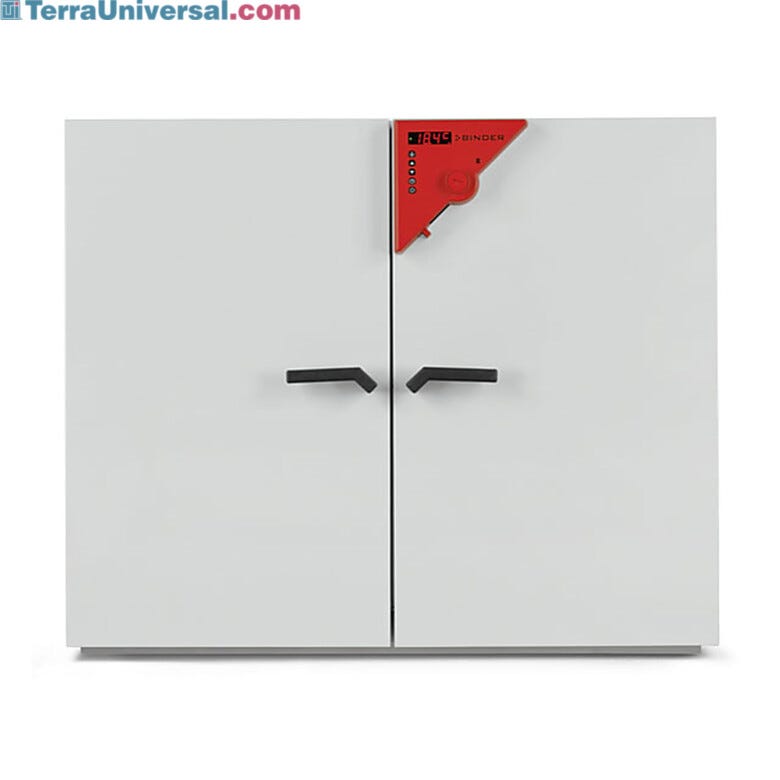 ED 400 model with double doors includes 2 chrome-plated shelves and accepts a maximum of 10 shelves  |  1410-02 displayed