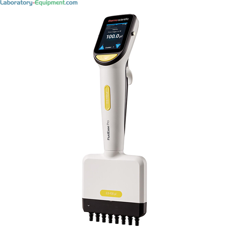 2.5 - 100 µL, 8-Channel, FluidEase Pro ClipTip Electronic Pipette ...