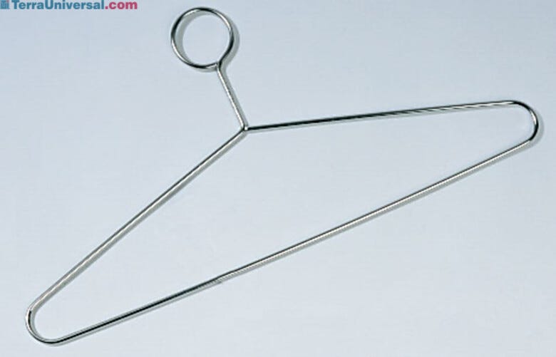 Gowning Room UltraClean Closed Loop Hanger | 1530-30-2 displayed