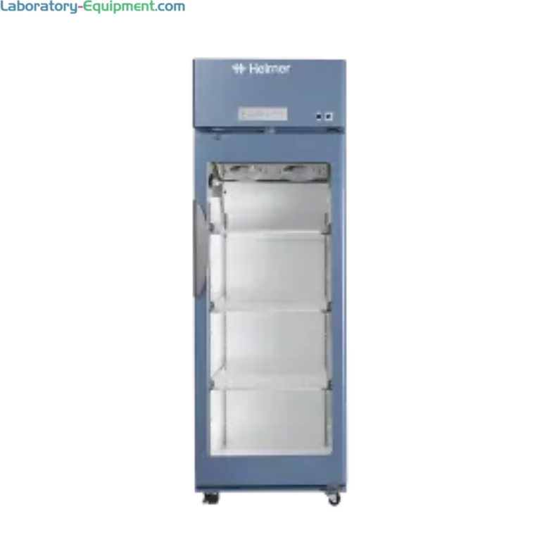 Helmer Horizon Series HLR118-GXC laboratory refrigerator, 18.4 cu ft medical-grade upright refrigerator  |  1623-01 displayed
