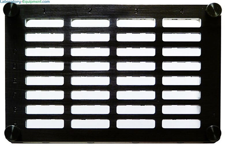 Cassettes prevent cross contamination and the well top prevents sample evaporation  |  3033-37 displayed