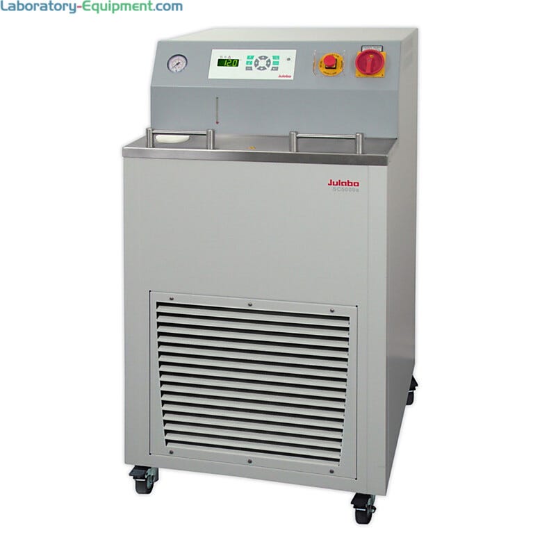 SemiChill Recirculating Coolers (from Julabo) are compact, powerful liquid chillers featuring PID temperature control | 2540-32 displayed
