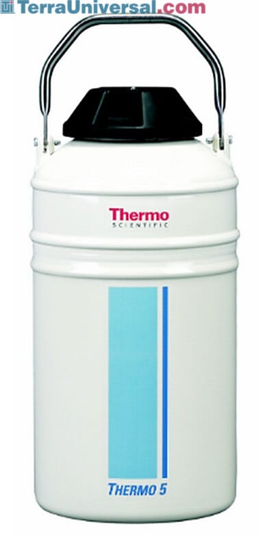 Designed for storing and dispensing small amounts of liquid nitrogen  |  4901-36 displayed