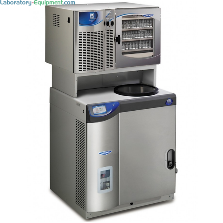 Labconco FreeZone 12L Console -50C Freeze Dryer with Stoppering Tray lyophilizes moderate to large loads of aqueous samples | 6923-75A-220 displayed