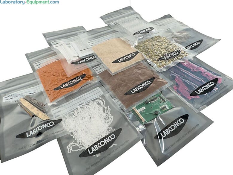 100 Lyph-Seal Zipper Seal Sample Bags by Labconco #7592100 provide maximum protection to samples during the lyophilization process