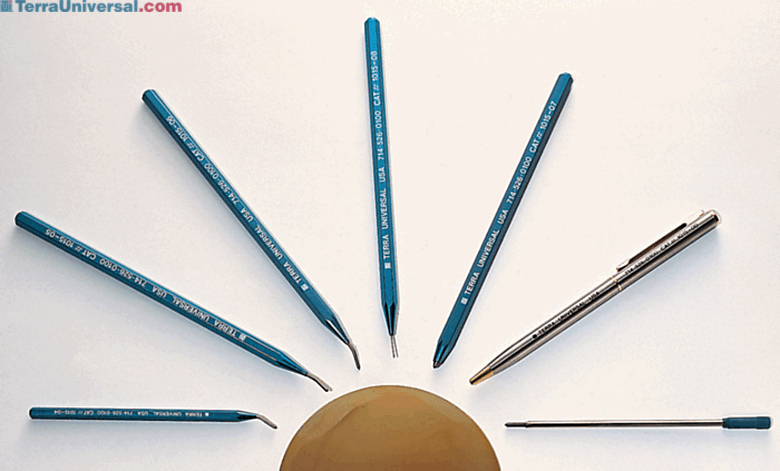 Diascribe manual diamond scribers features polished diamond tips that enable high-precision scribing of wafers and other hard surfaces  |  1015-00 displayed