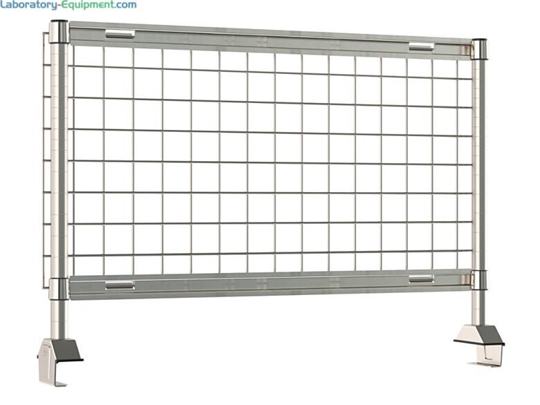 The SmartWall Grid keeps frequently used items organized, accessible, and off the work surface  |  1542-49 displayed
