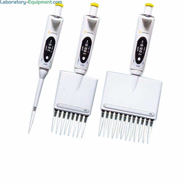 Sartorius mLine Mechanical Pipettes features a lightweight design to simplify workflow