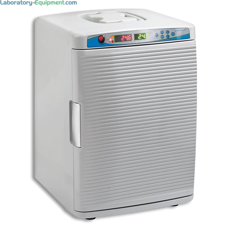 myTemp Mini CO2 Incubator by Benchmark Scientific with a 0.8 cu. ft. capacity fits inside many biosafety cabinets | 2828-04 displayed