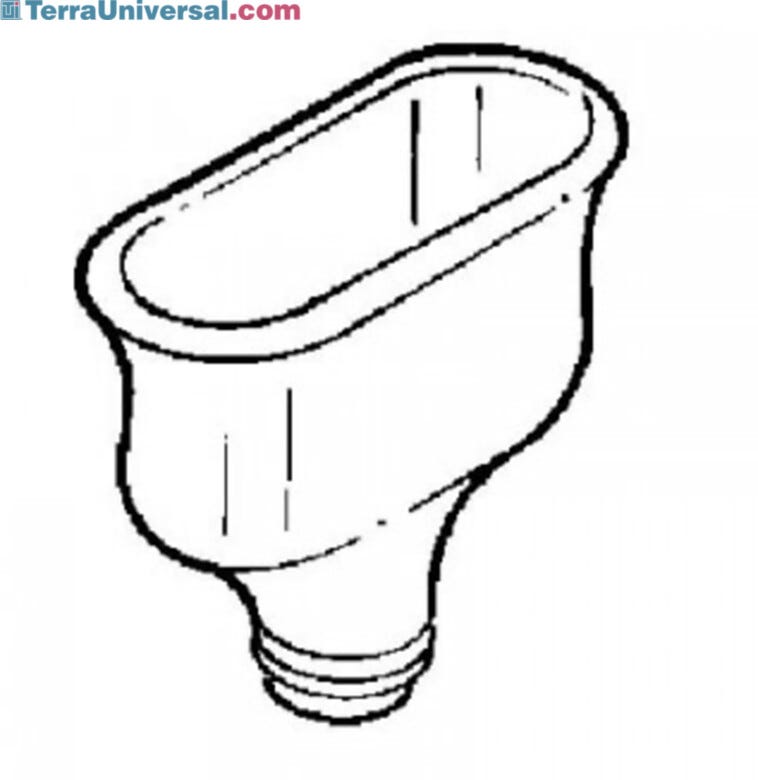 Shown: Polypropylene Oval Cupsink (illustration only) | 3651-92 displayed