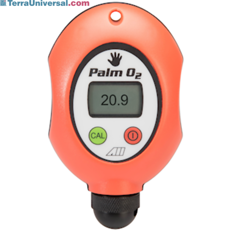 Handheld, portable Palm O2-I oxygen analyzer with integrated oxygen sensor  |  9505-25 displayed