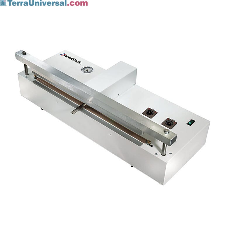 AVS/AVN Retractable Nozzle Industrial Vacuum Sealer comes in both gas purge and non-gas purge models  |  4052-15 displayed