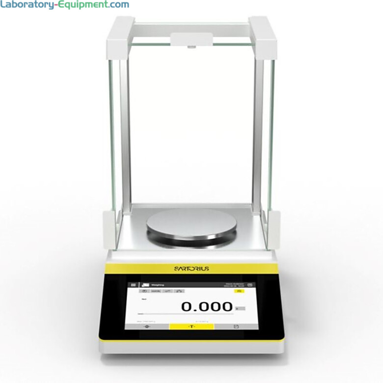 Economical Quintix Pro Milligram Lab Balances by Sartorius with a 320 g to 1500 g weighing capacity, 1 mg readability and an integrated applications program