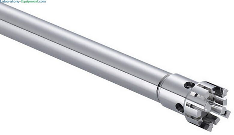 Achieves the desired sample consistency from coarse to fine sample reductions. | 6925-06 displayed