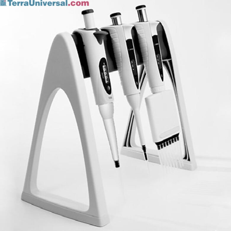 Accepts pipettes on both sides of stand; includes 2-year manufacturer warranty  |  5702-58 displayed