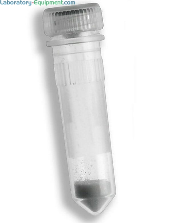 Small Beads are ideal for small samples, where as large beads are ideal for larger samples | 2826-01 displayed