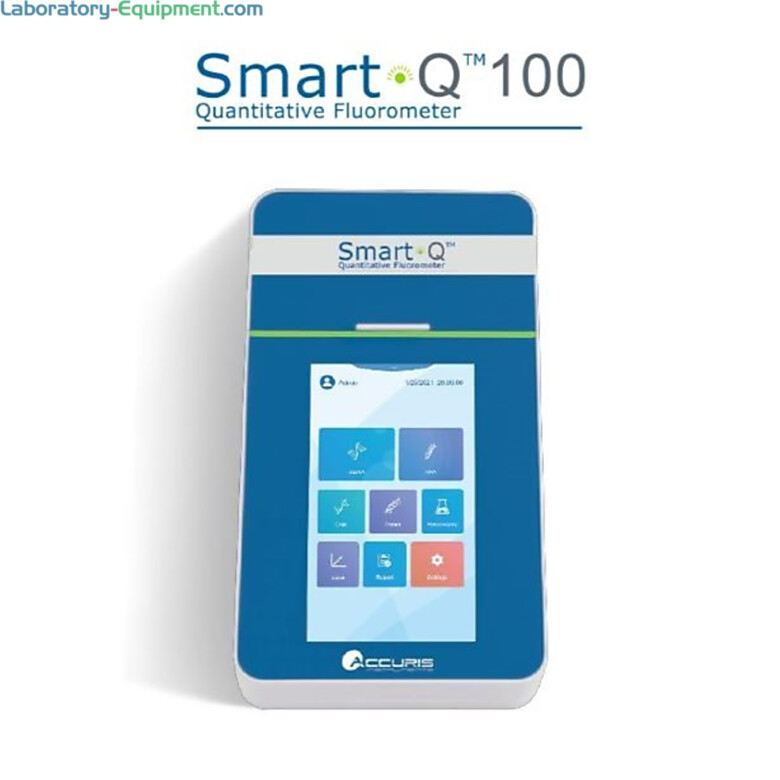 Smart-Q 100 Quantitative Fluorometer by Accuris for single-sample processing in 0.5mL assay tubes for fast and accurate detection of DNA, RNA and proteins  |  1718-PP-01 displayed