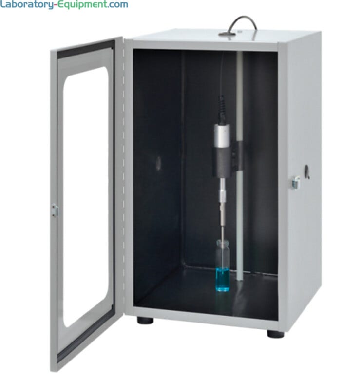 #432A Sound Enclosure with Converter Holder for use with Q125 and Q55 Sonicators  |  5323-19 displayed