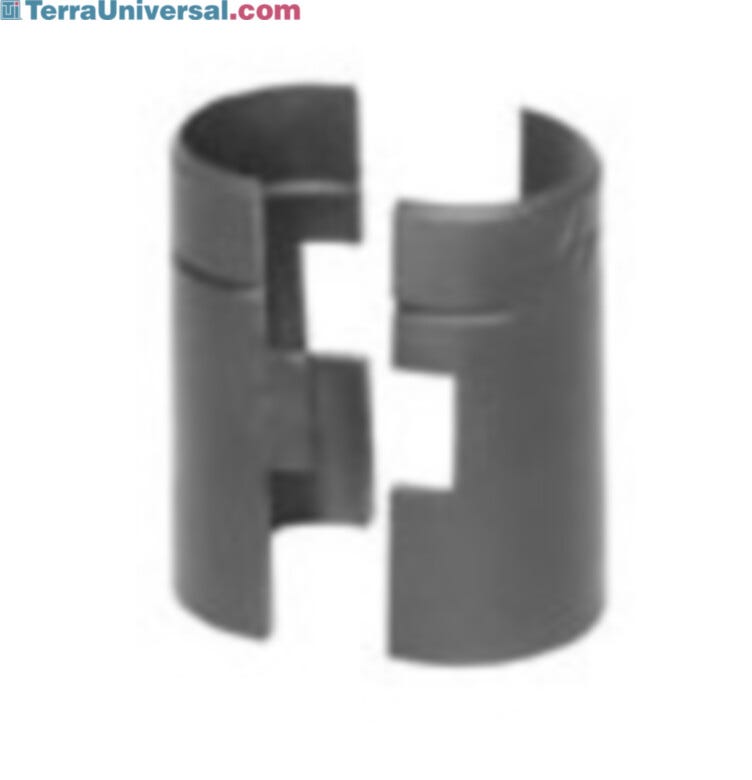 Split-sleeves attach shelf to post  |  1372-37 displayed
