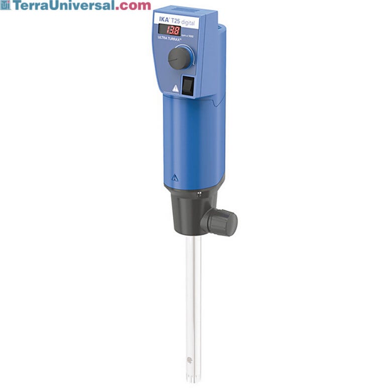 Designed to emulsify, homogenize and suspend a range of miscible materials  |  6925-00 displayed