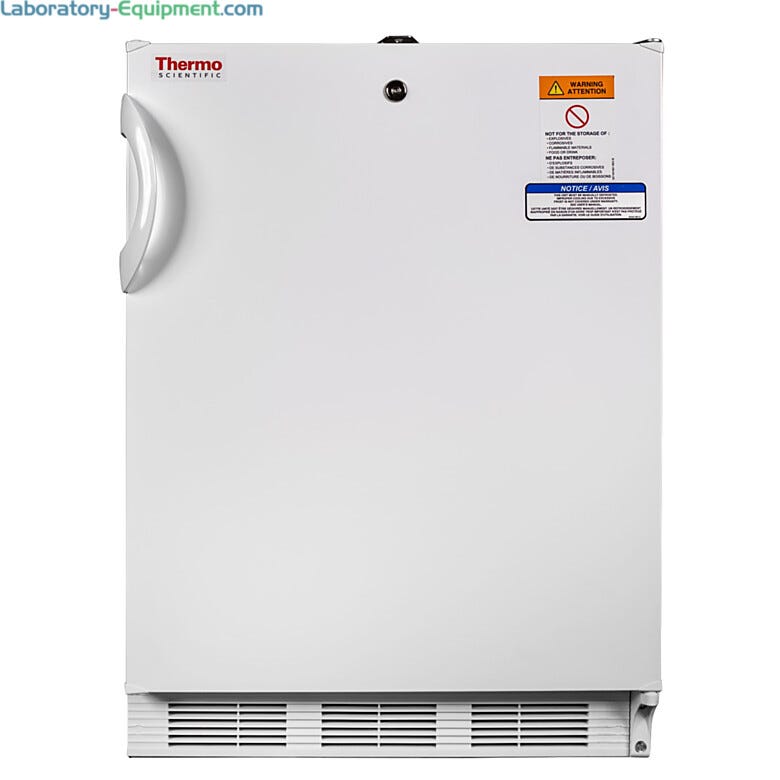 Economical 5.5 cu. ft. TSV05RPAA ADA-Compliant Undercounter Refrigerator by Thermo Fisher Scientific includes 3 adjustable shelves; SNAP, NRTL and cULus