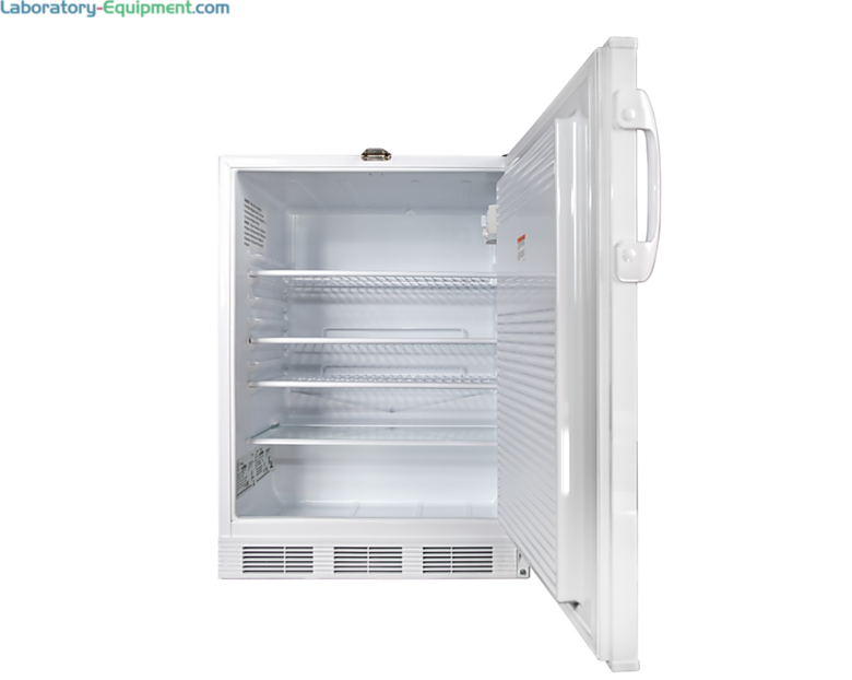 Economical 5.5 cu. ft. TSV05RPSA General Purpose Undercounter Refrigerator by Thermo Fisher Scientific includes 3 adjustable shelves; SNAP, NRTL and cULus