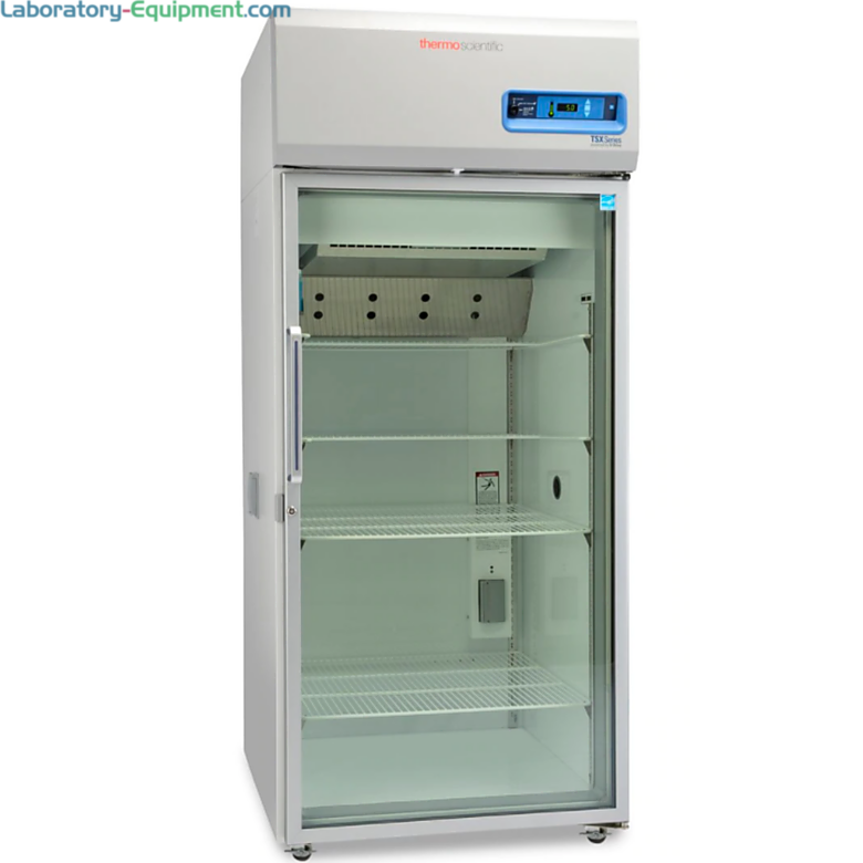 29.2 cu. ft. glass door chromatography refrigerator with a 3°C to 7°C temperature range and auto defrost; GMP Clean Room Class A / ISO 6 (ISO EN 14644-1) compat  |  1620-94 displayed