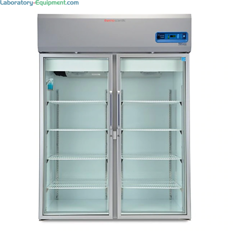 51.1 cu. ft. glass door chromatography refrigerator with a 3°C to 7°C temperature range and auto defrost; GMP Clean Room Class A / ISO 6 (ISO EN 14644-1) compat | 1620-96 displayed