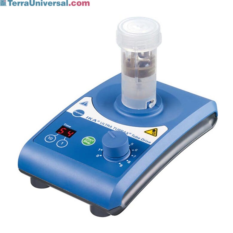 ULTRA-TURRAX® Tube Drive by IKA is ideal for general mixing and crushing  |  6924-95 displayed