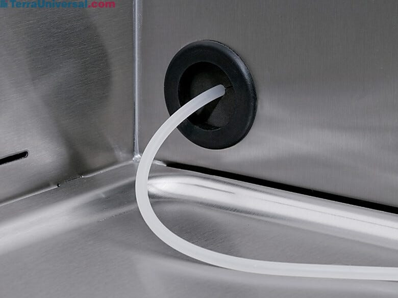 Shown: Vacupass installed in the interior wall of a biosafety cabinet  |  4642-49 displayed