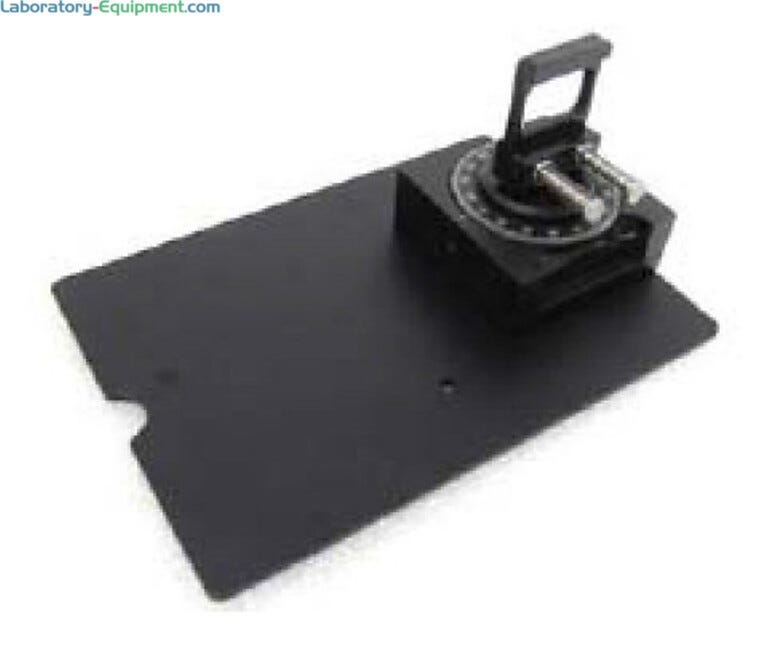 Adjusts angle of solid samples for transmission measurements | 5102-33 displayed