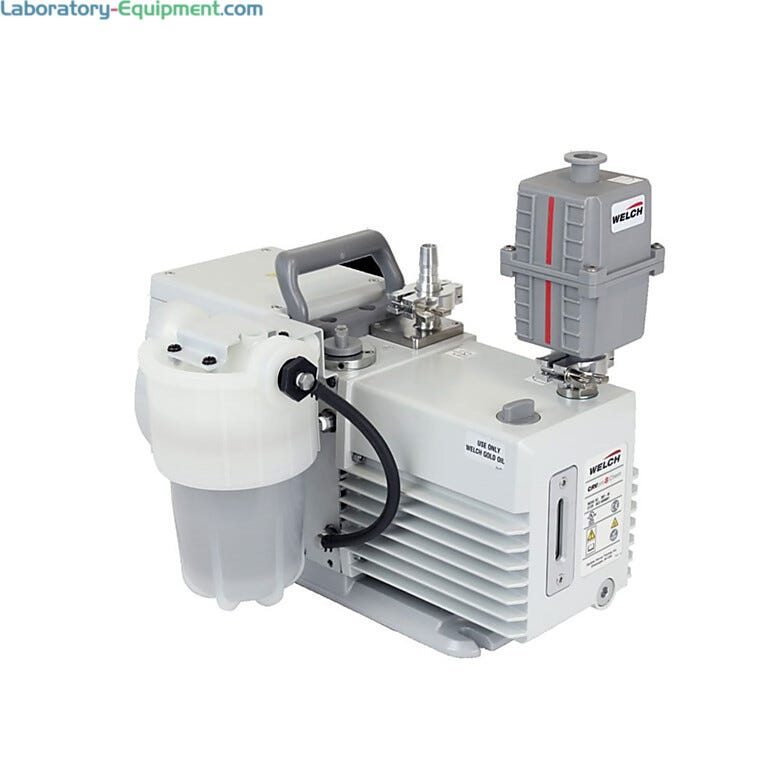 Welch Vacuum Pump with a 158 L/min displacement capacity required for use with Labconco Lyph-Seal Tray Dryers, 7584500, 115V