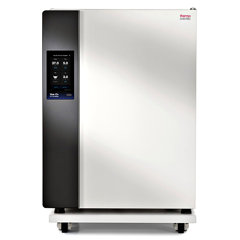 5.8 cu. ft. Vios iDx CO2 Incubators by Thermo Fisher Scientific features TC or IR sensors and chamber material in copper or electropolished stainless steel  |  3615-PP-07 displayed