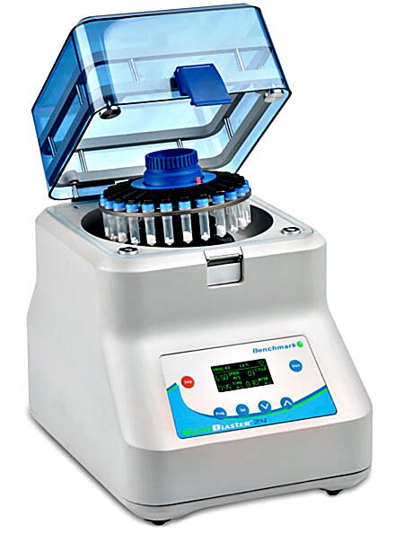 The high-capacity BeadBlaster™ 24 maximizes throughput by quickly lysing, grinding or homogenizing a variety of samples  |  2829-00 displayed