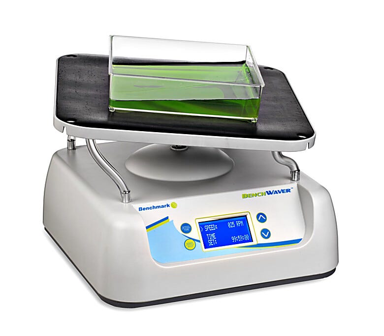 BenchWaver 3-D Rocker by Benchmark Scientific includes a 13.5