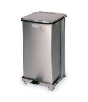 Waste receptacles provide years of constant service in the cleanroom without contamination (Multiple sizes shown)  |  1456-02 displayed