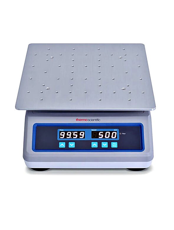 Digital mini rotators with a maximum speed of 500 rpm by Thermo Fisher | 5322-62A displayed