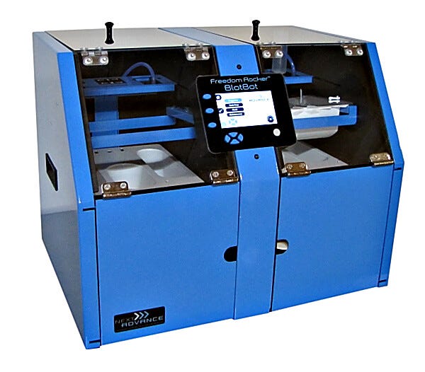 #FRB240 with a capacity of 4 mini blots or 2 midi blot  |  2600-12 displayed