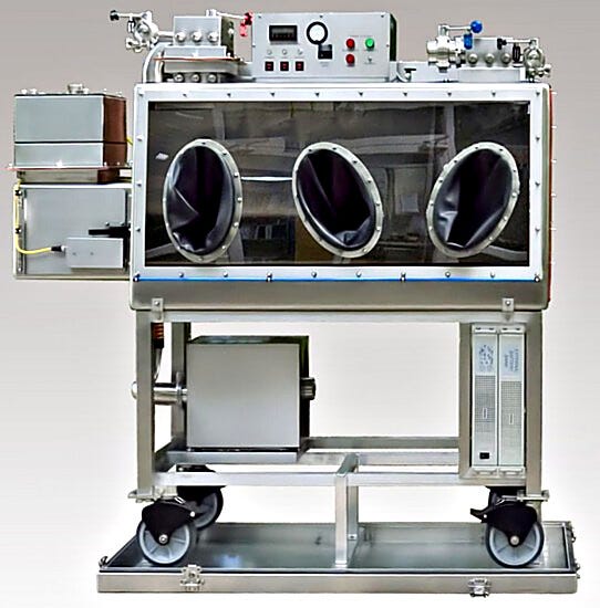 SEA-III Class III Biological Safety Cabinet 3 Port Glovebox  |  5607-26 displayed