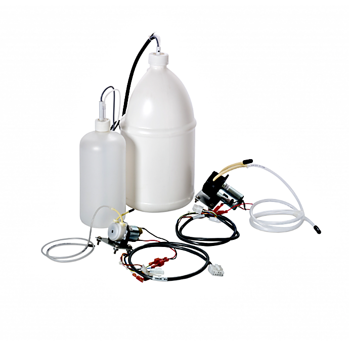 Liquid Detergent and Rinse Aid Dispenser Kit with a peristaltic pump connects to Labconco Labware Washers manufactured after October 2020, 4679700  |  6921-99 displayed