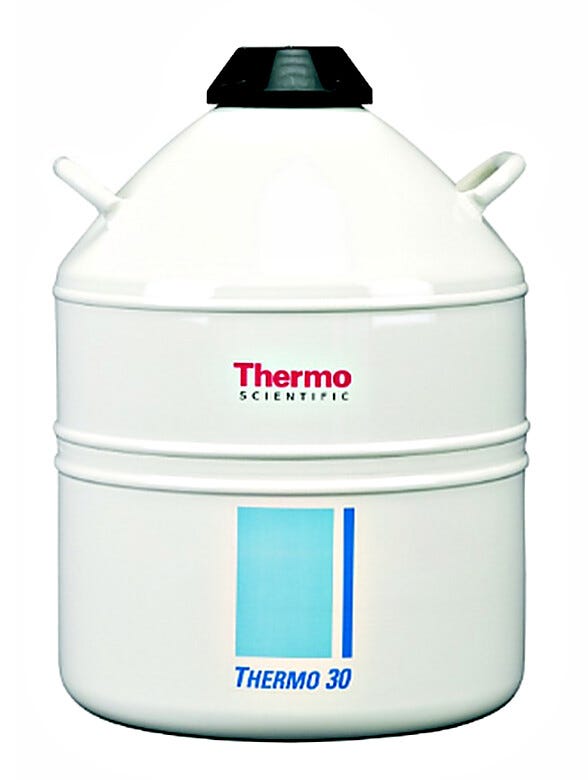 Designed for storing and dispensing small amounts of liquid nitrogen  |  4901-39 displayed