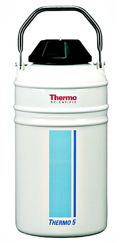 Designed for storing and dispensing small amounts of liquid nitrogen  |  4901-36 displayed