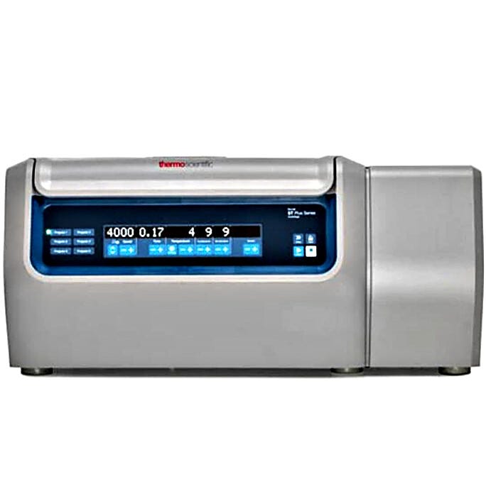 4L Refrigerated Megafuge ST4R Plus Centrifuge by Thermo Fisher Scientific with a temperature range from -10°C to +40°C for IVD processing; optional rotors	  |  1717-59 displayed