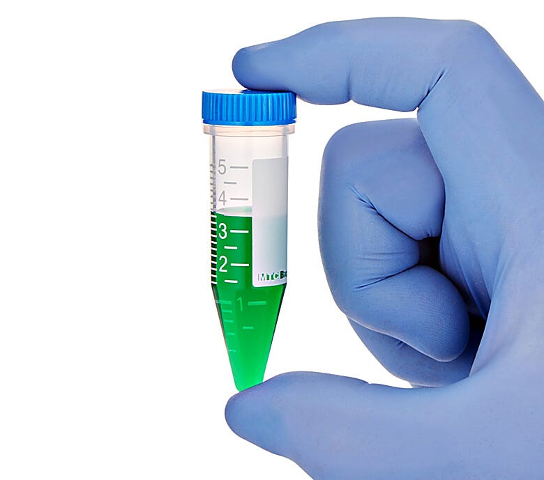 MTC Bio 5 ml Vivid™ MacroTube is the only 5ml printed tube with graduation lines and marking area in a resealable sterile packaging; C2545, 500 Qty. | 2830-28 displayed
